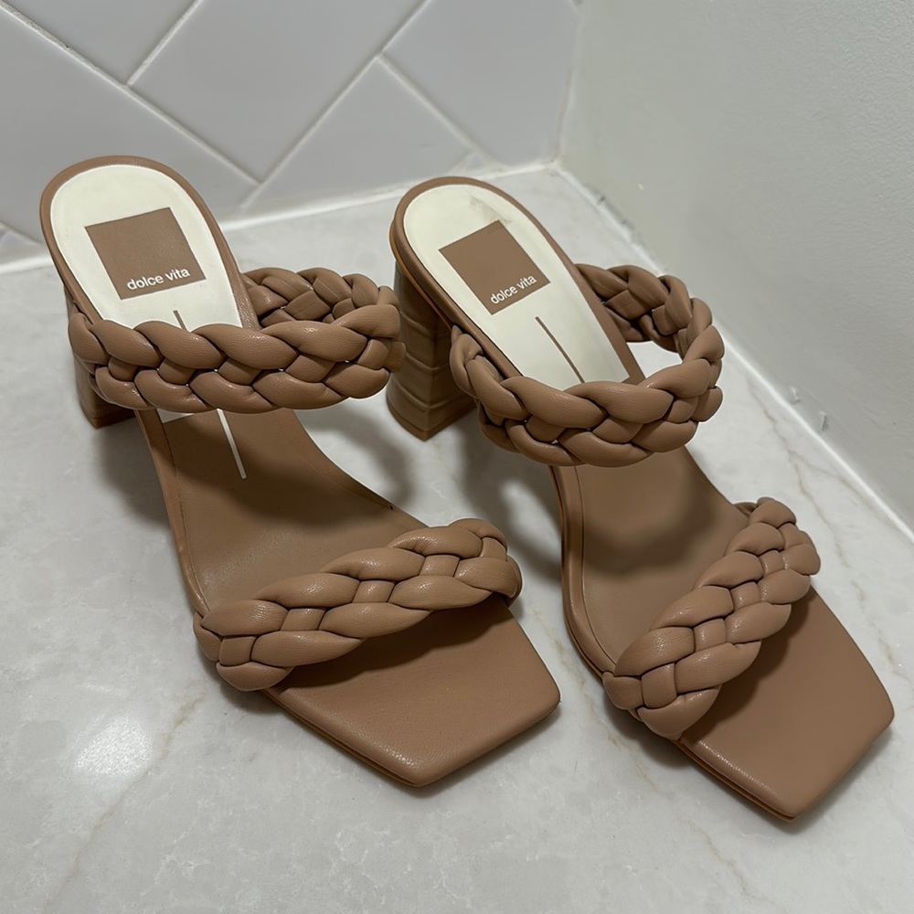 Dolce Vita Paily Braided Band dress sandals heels